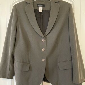 Jones New York Women's Olive Blazer